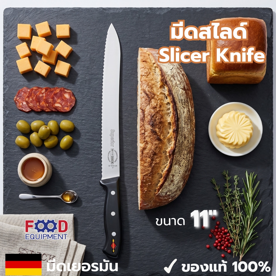 มีดเชฟ F.DICK  (11 INCH) มีดสไลด์ NO. 8103428_9